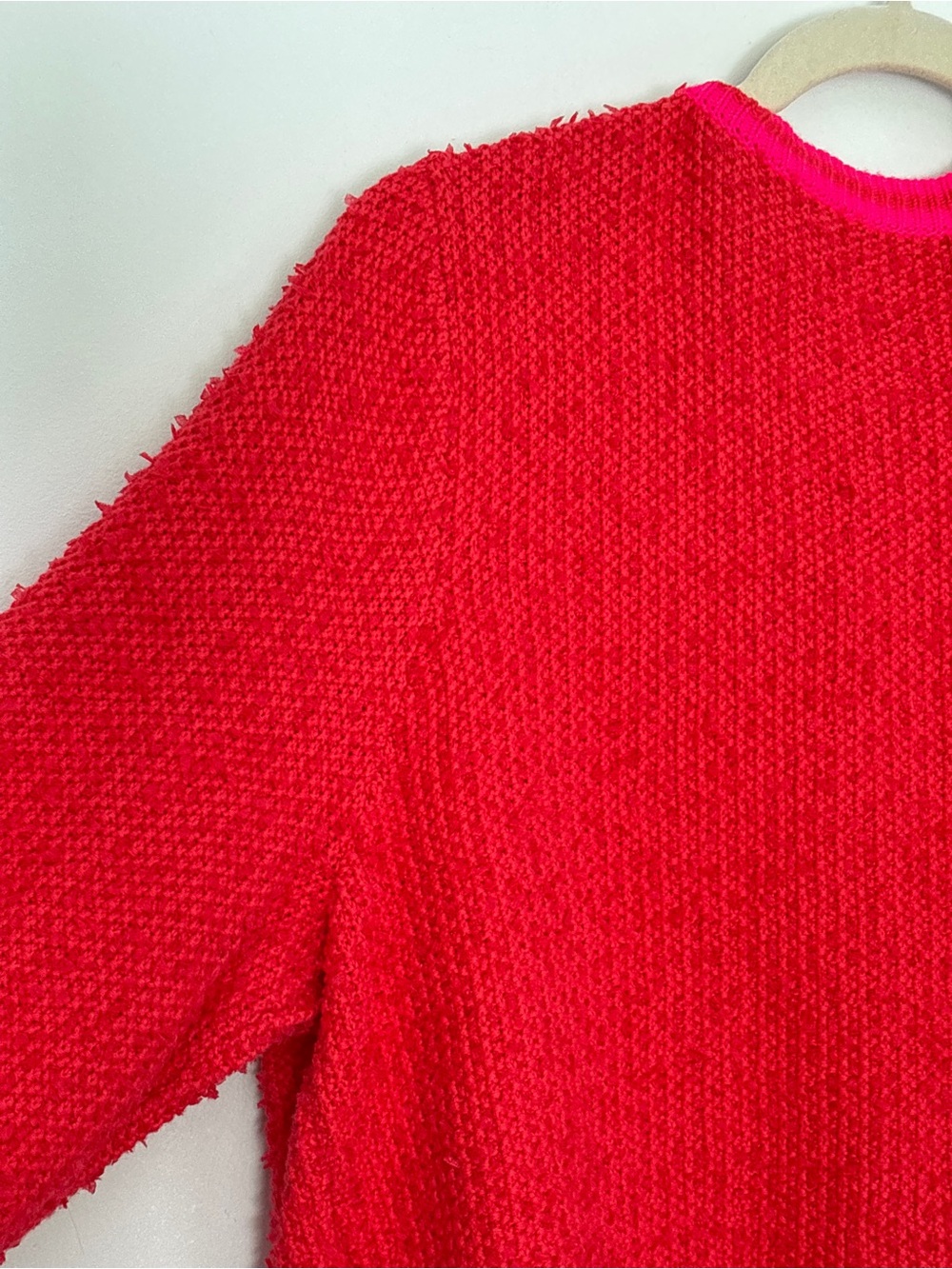 Lilly Pulitzer Nalayna Bouclé Cardigan Size XL Fuzzy Preppy Pocket Cozy Layering - Picture 12 of 16